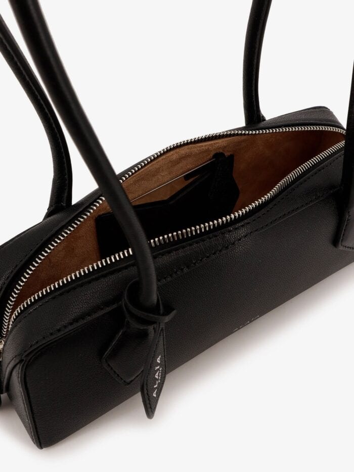 ALAIA Teckel Small Leather Shoulder Bag