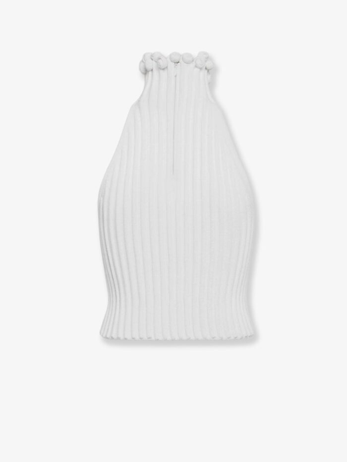 ALAIA Viscose Halter Top