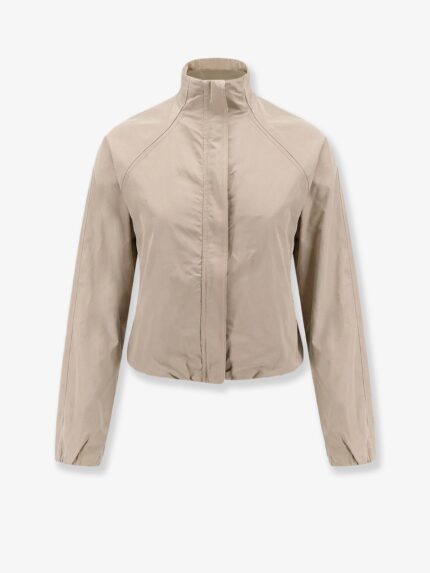 ALAIA Windbreaker Nylon And Silk Jacket
