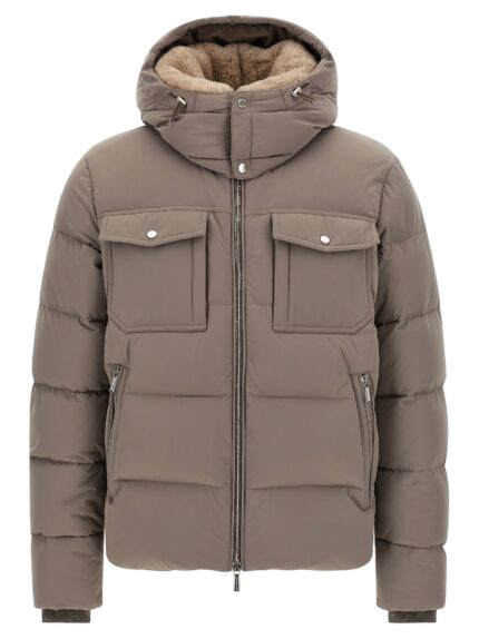 Moorer 'Alarick' Bomber Jacket - 'Acqua' Line