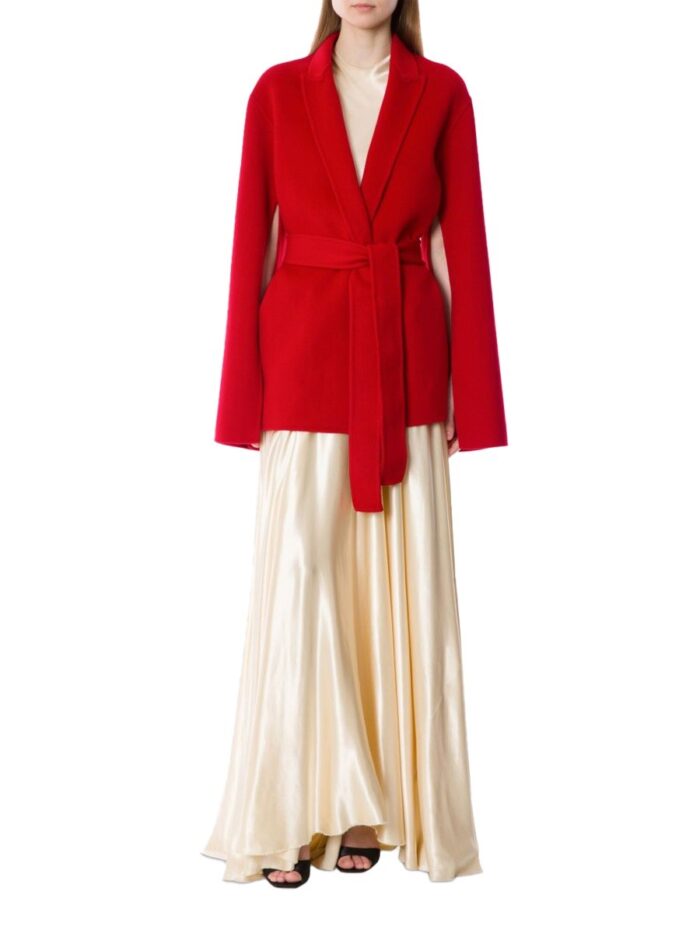 Alberta Ferretti BELTED COAT