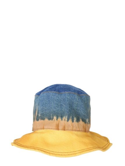 Alberta Ferretti BUCKET HAT WITH TIE DYE PRINT