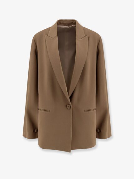 Alberta Ferretti Cady Blazer With Cut Out Sleeves