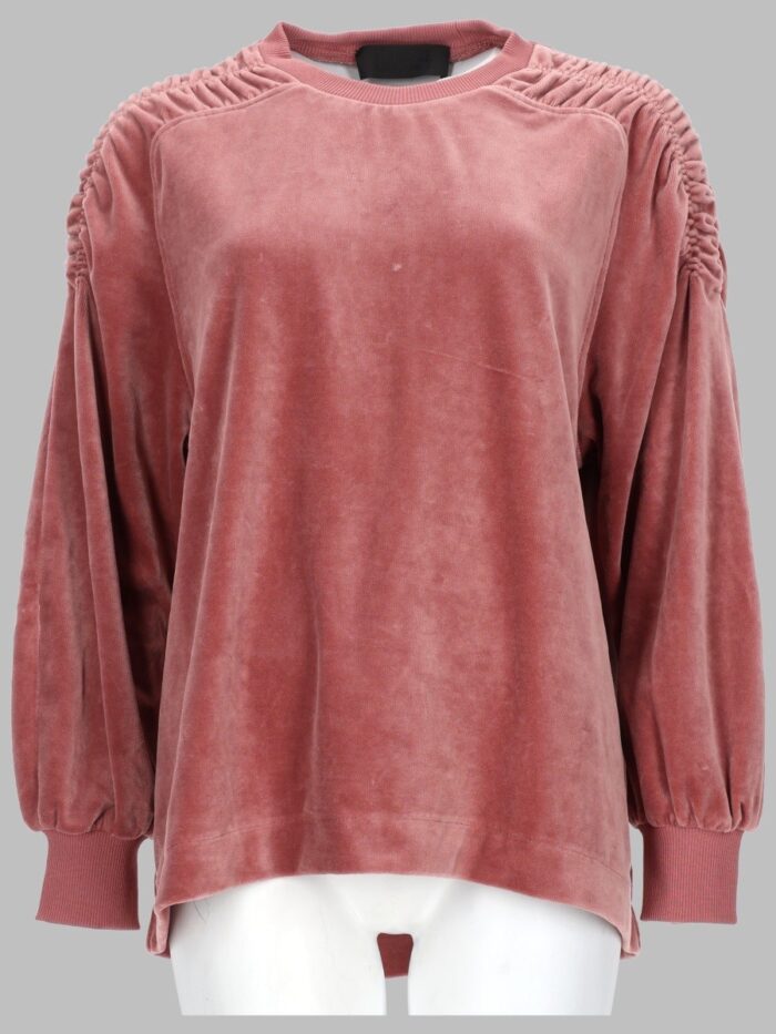 alberta ferretti chenille sweatshirt Alberta Ferretti Chenille Sweatshirt