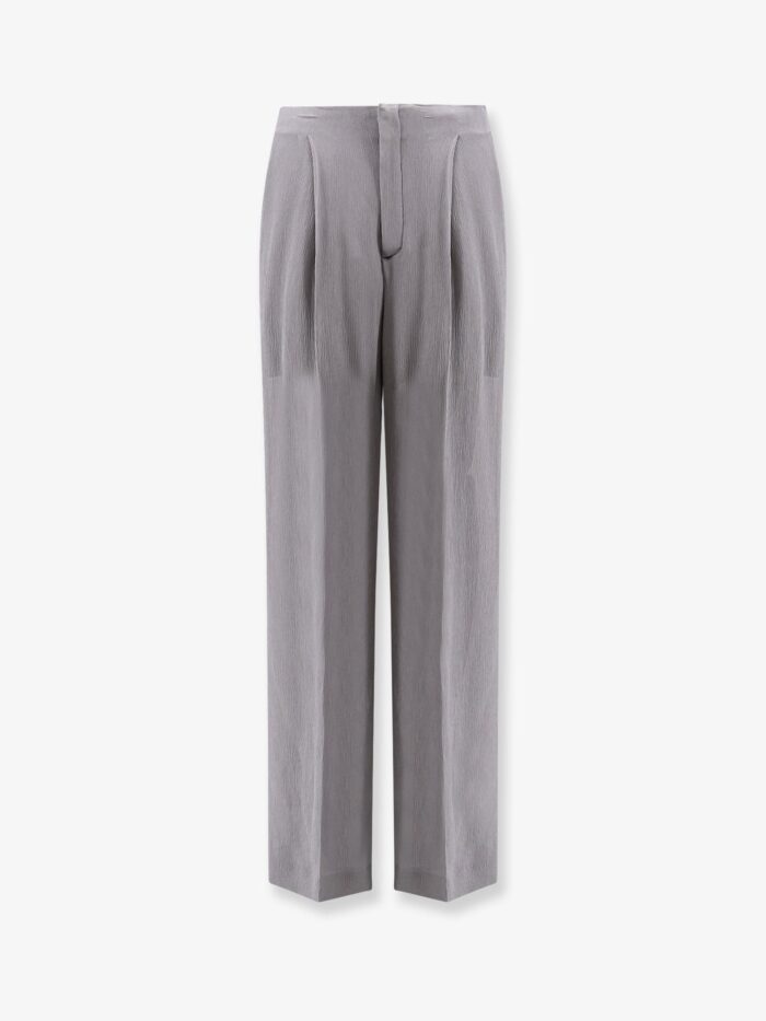 Alberta Ferretti Crepe Trousers