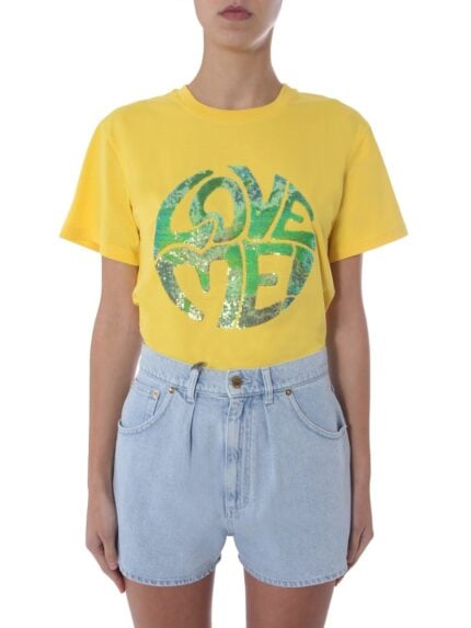 Alberta Ferretti CREW NECK T-SHIRT