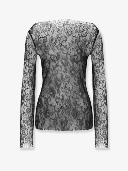 Alberta Ferretti Lace Shirt