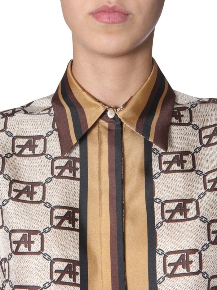 Alberta Ferretti LOGO STORY SHIRT