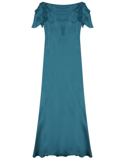 Alberta Ferretti Long Fluid Dress