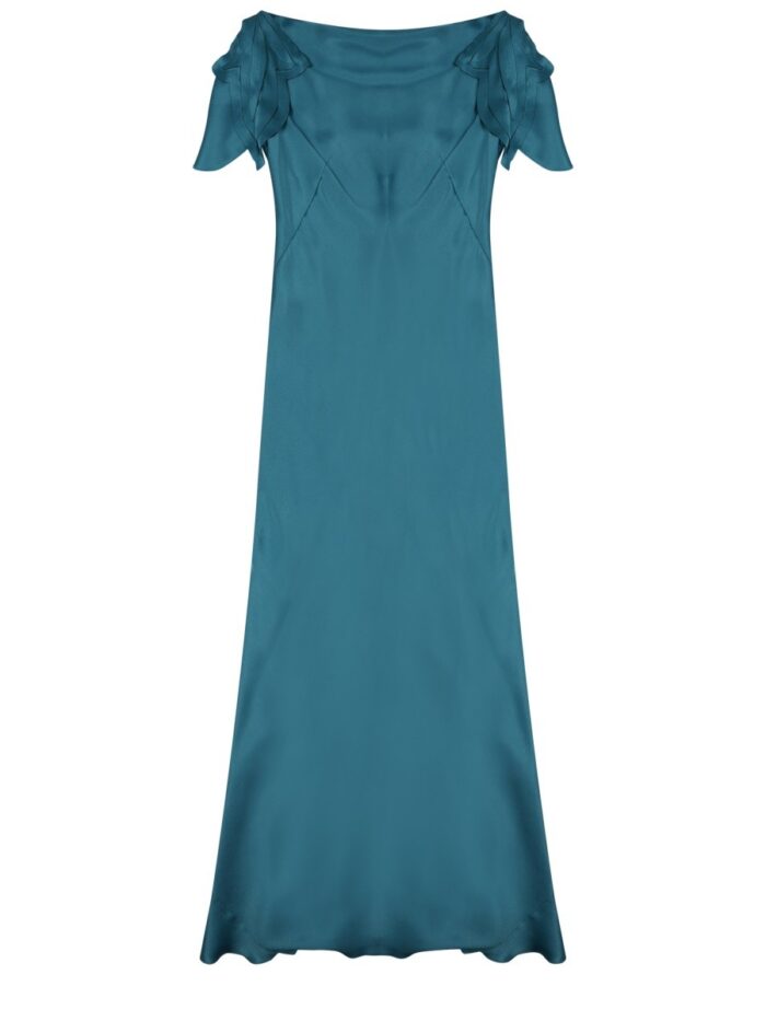 Alberta Ferretti Long Fluid Dress