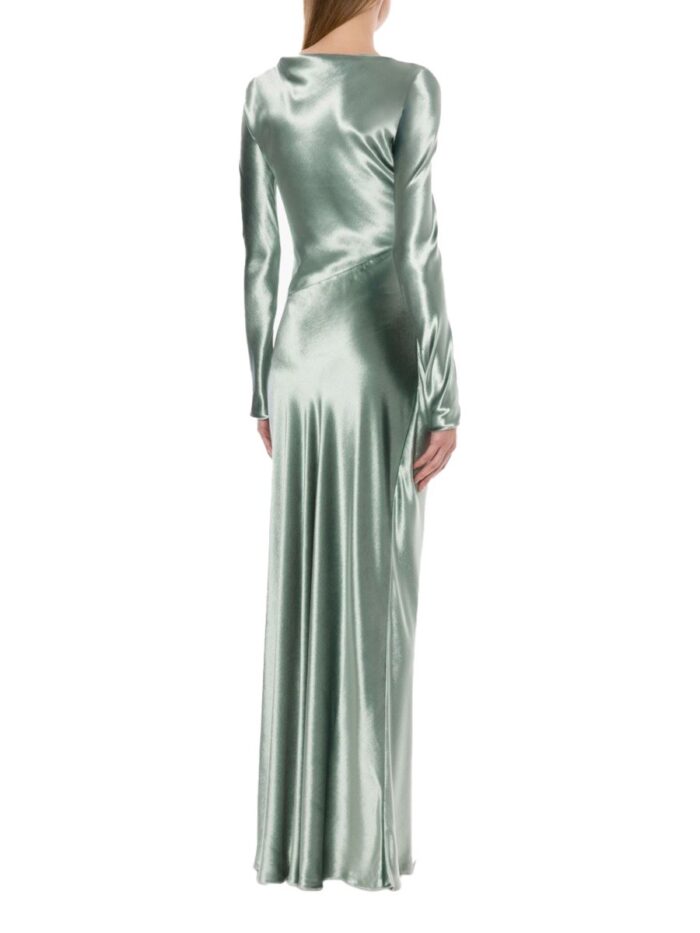 Alberta Ferretti LONG VELVET DRESS