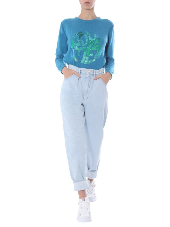 Alberta Ferretti "LOVE ME" SWEATER