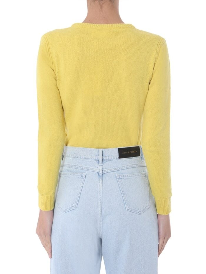 Alberta Ferretti "LOVE ME" SWEATER