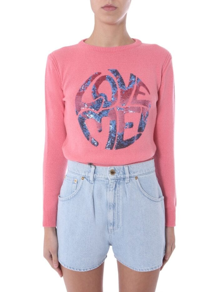 Alberta Ferretti "LOVE ME" SWEATER