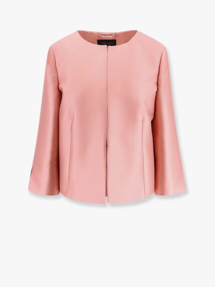 Alberta Ferretti Mikado  Blazer With Viscose Lining