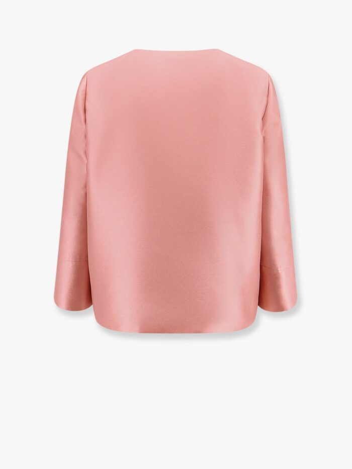 Alberta Ferretti Mikado  Blazer With Viscose Lining