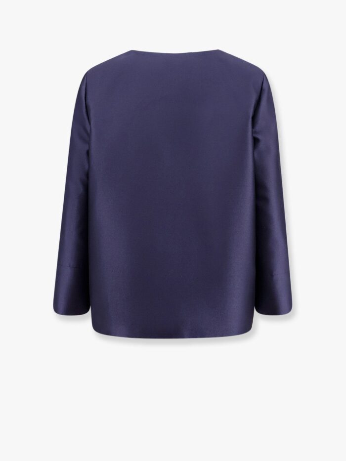Alberta Ferretti Mikado  Blazer With Viscose Lining