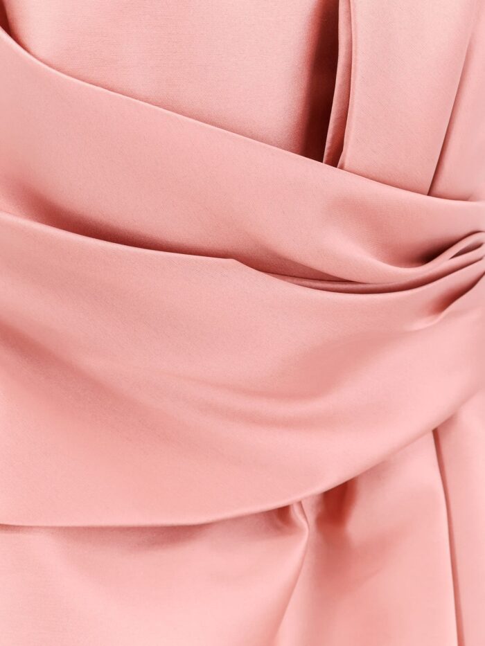 Alberta Ferretti Mikado Décolleté  Dress