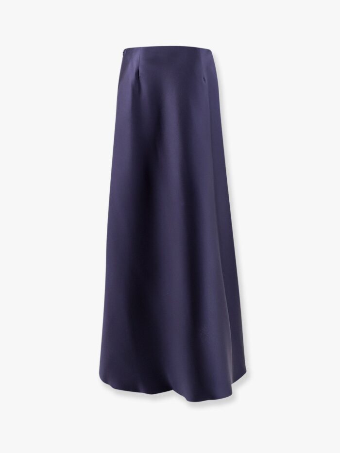 Alberta Ferretti Mikado Long Skirt