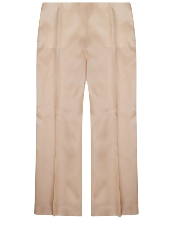 Alberta Ferretti PANTALONE DRITTO IN SETA