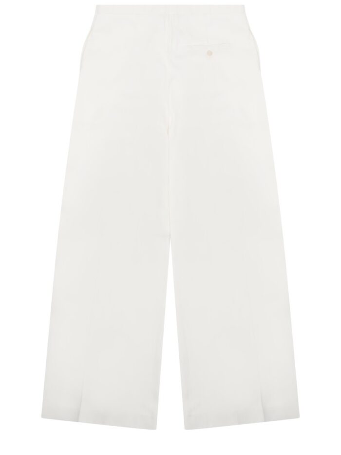 Alberta Ferretti PANTALONE IN TWILL DI VISCOSA
