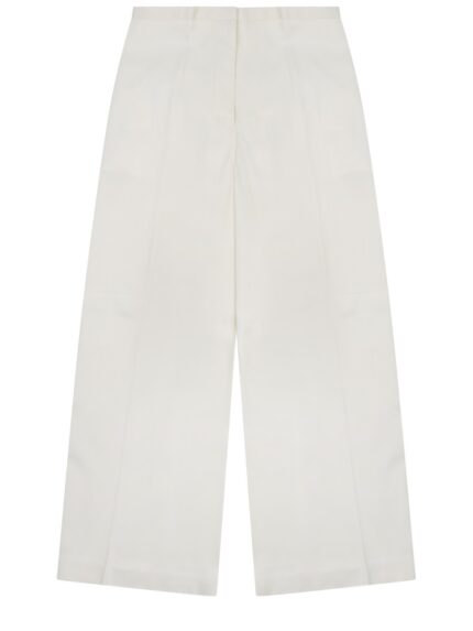 Alberta Ferretti PANTALONE IN TWILL DI VISCOSA