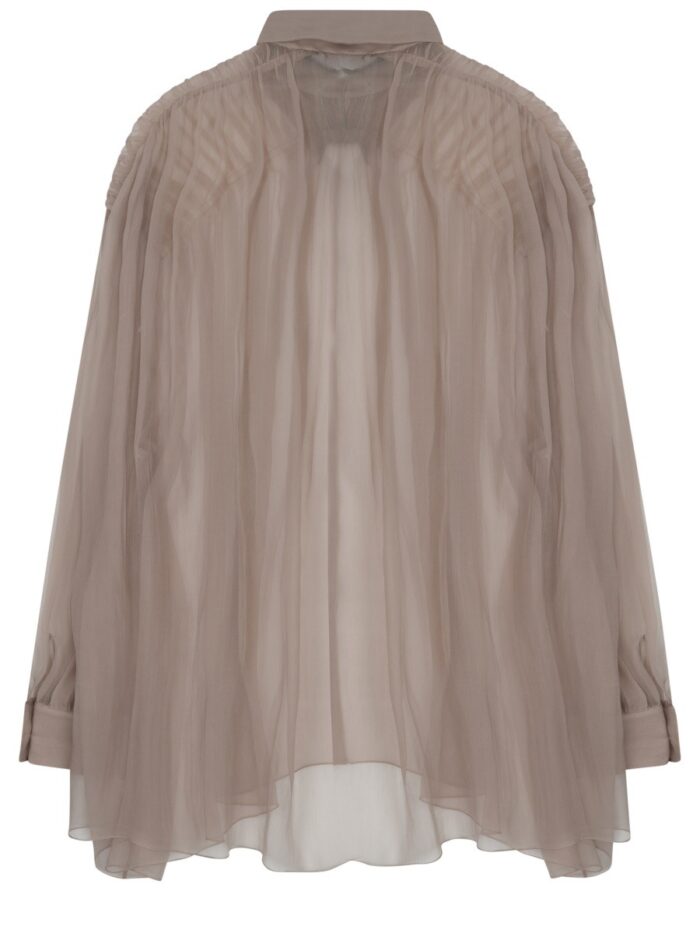 Alberta Ferretti Plisse` Shirt