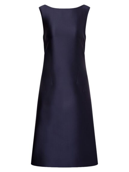 Alberta Ferretti Raso Midi Dress