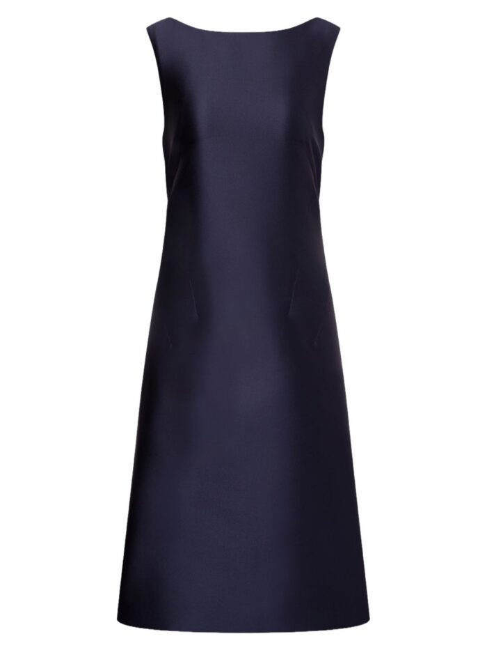 Alberta Ferretti Raso Midi Dress