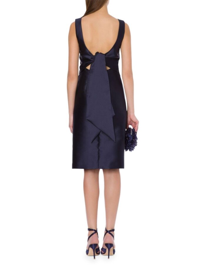 Alberta Ferretti Raso Midi Dress
