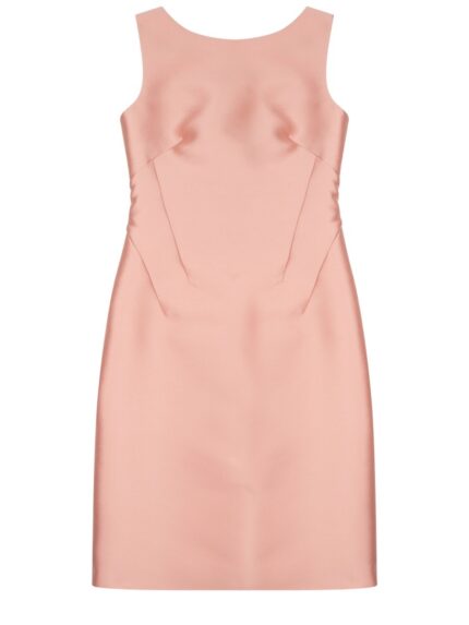 Alberta Ferretti Raso Midi Dress