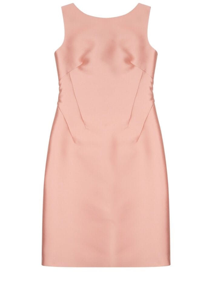 Alberta Ferretti Raso Midi Dress