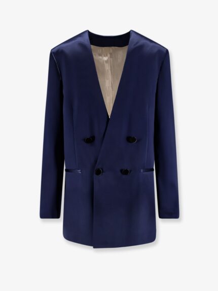 Alberta Ferretti Satin Blazer