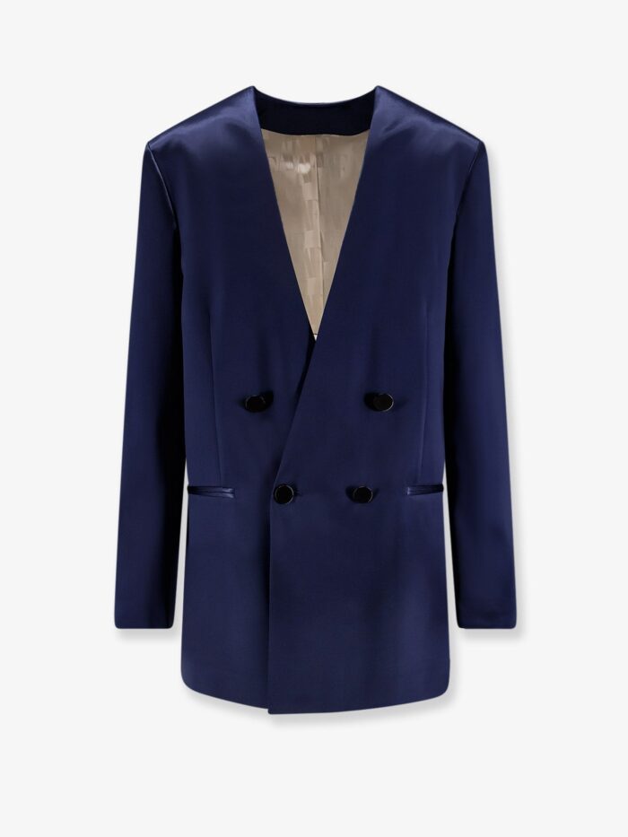 Alberta Ferretti Satin Blazer