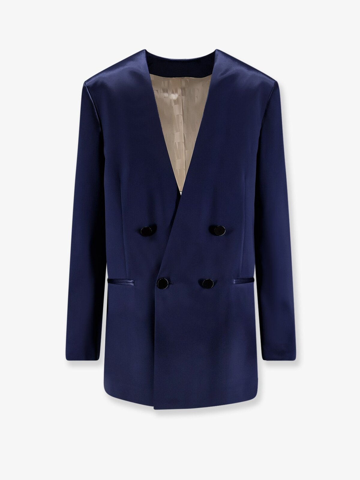 Alberta Ferretti Satin Blazer