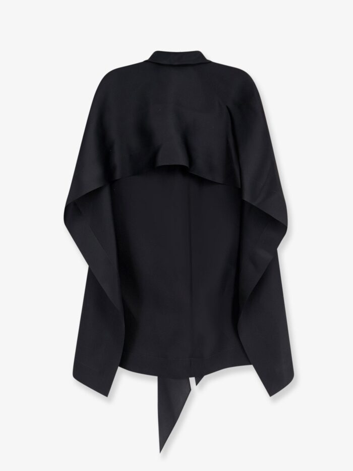 Alberta Ferretti Silk Cape