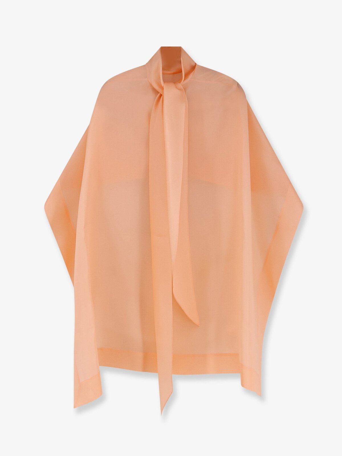 Alberta Ferretti Silk Cape