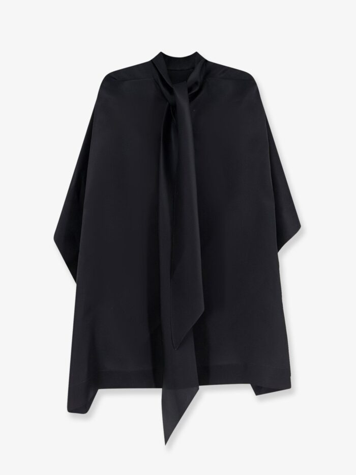 Alberta Ferretti Silk Cape