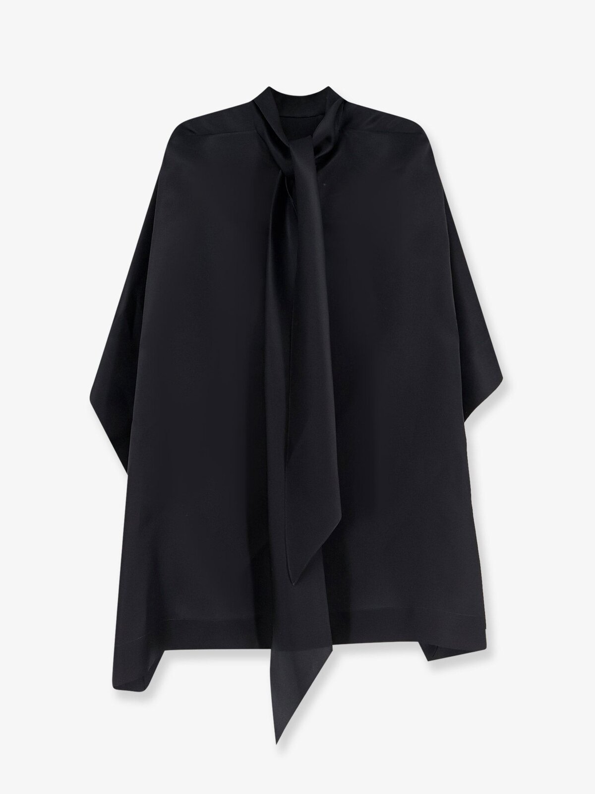 Alberta Ferretti Silk Cape