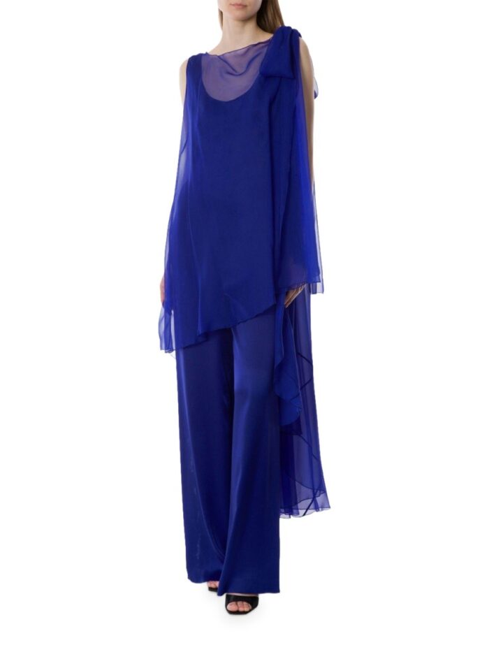 Alberta Ferretti Silk Jumpsuit