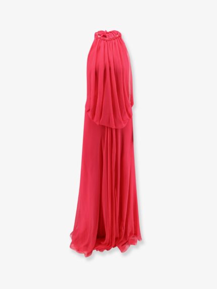 Alberta Ferretti Silk Long Dress