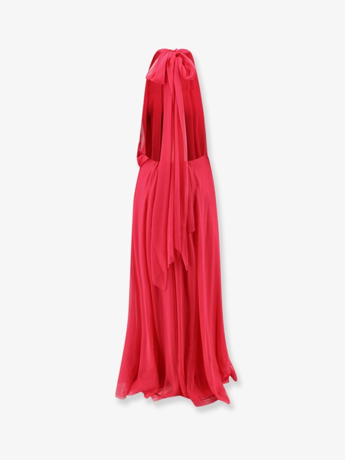 Alberta Ferretti Silk Long Dress