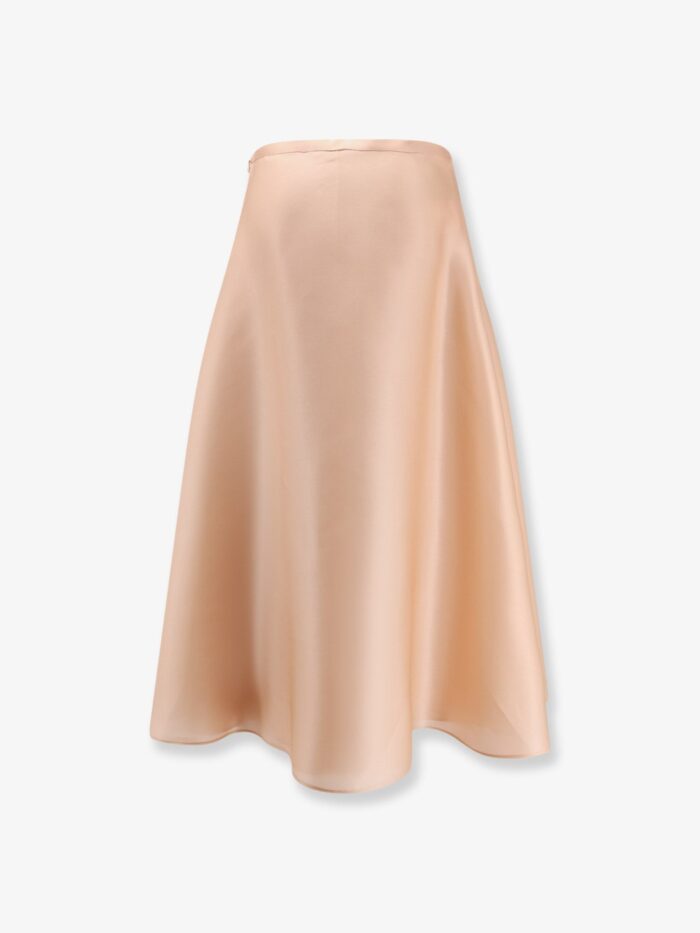 Alberta Ferretti Silk Skirt