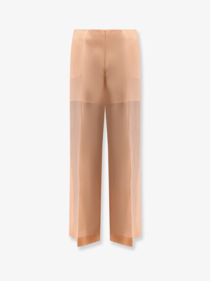 Alberta Ferretti Silk Trousers