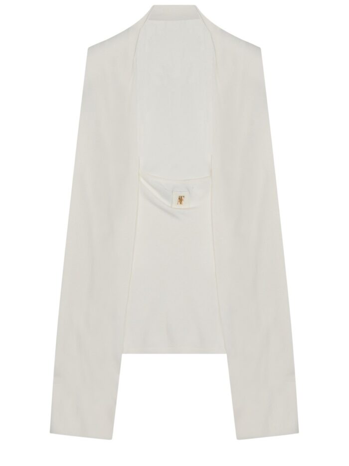 Alberta Ferretti TOP IN CHIFFON