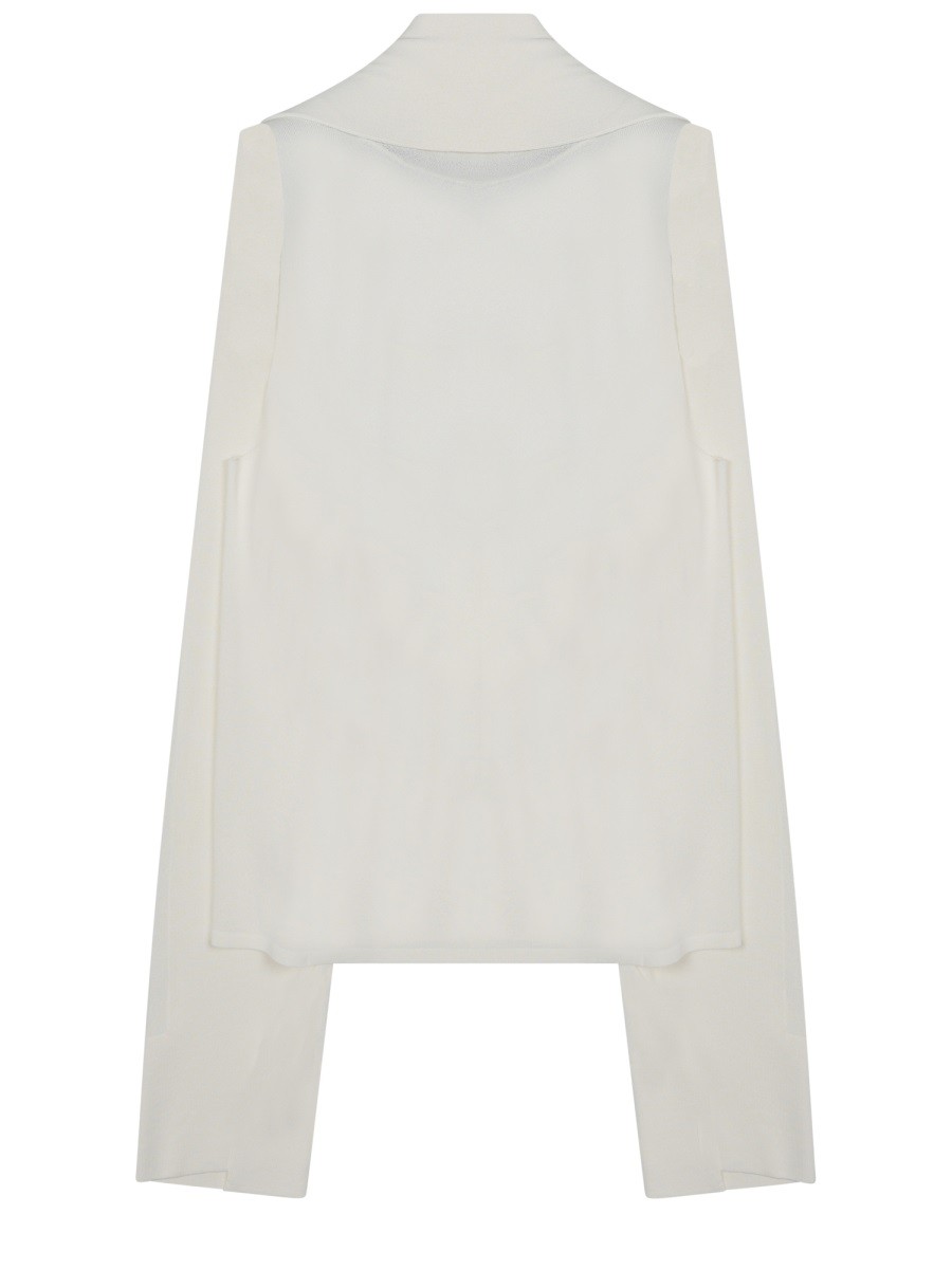 Alberta Ferretti TOP IN CHIFFON