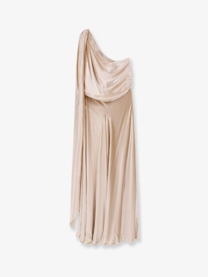 Alberta Ferretti Velvet Long Dress