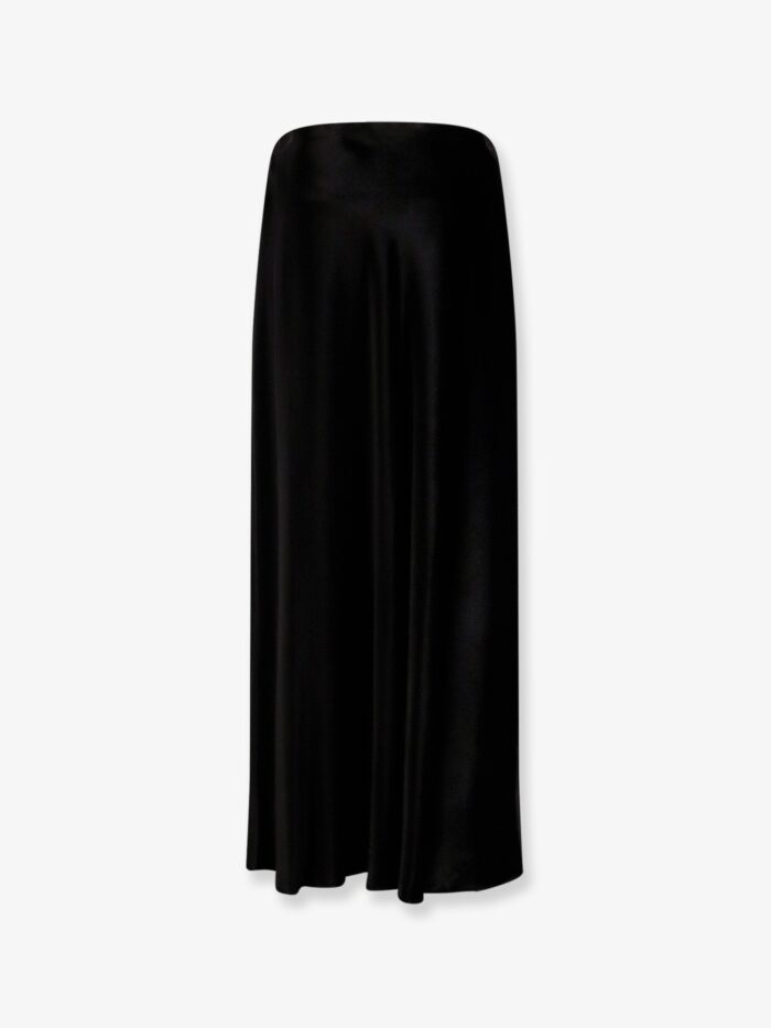 Alberta Ferretti Velvet Midi Skirt