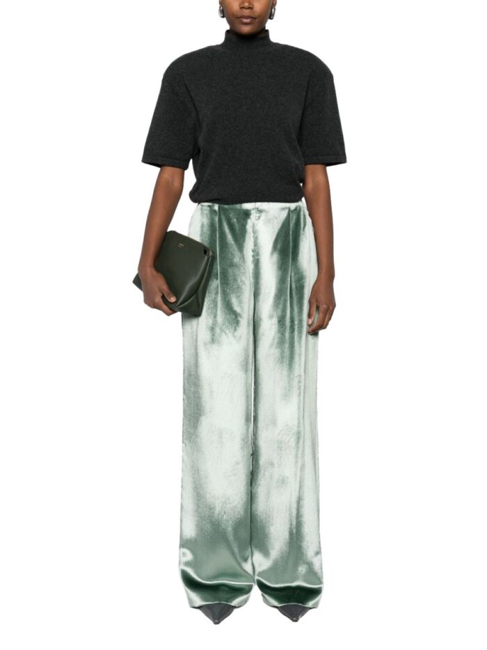 Alberta Ferretti VELVET PANTS