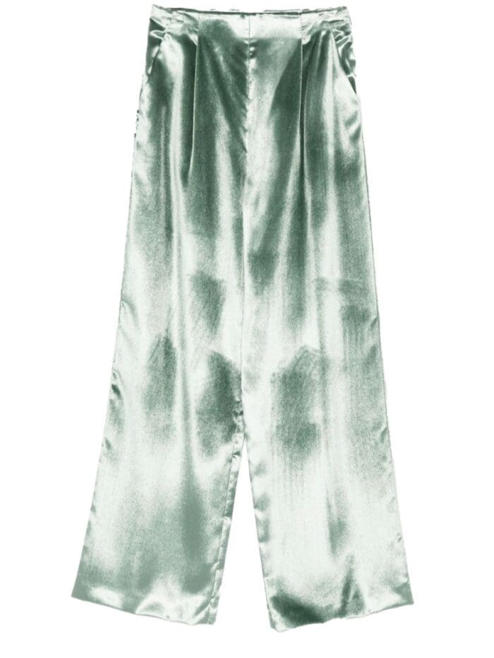 Alberta Ferretti VELVET PANTS